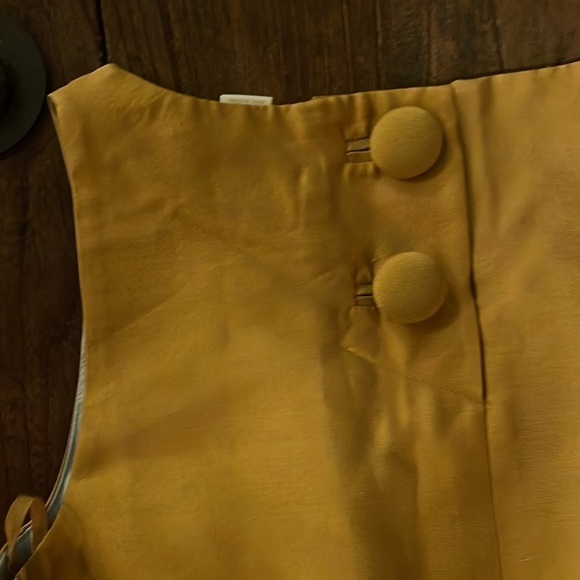 Mauve for Anthropology, silk/wool dress without cutouts. Size 0 - Picture 9 of 13